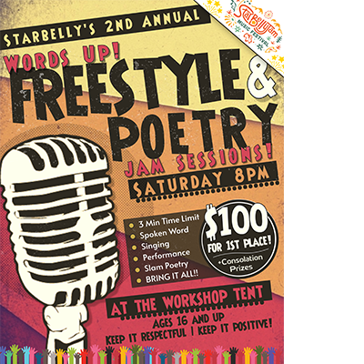 Words Up! Poetry & Freestyle Contest hosted by Charles Reynolds Words Up! Poetry & Freestyle Contest hosted by Charles Reynolds