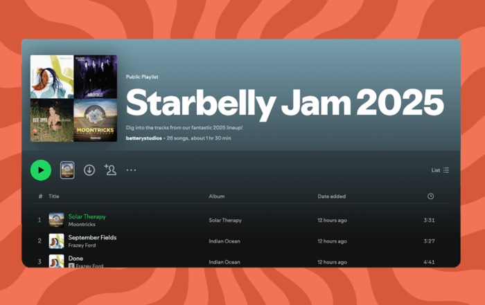 Spotify Playlist - SBJ Artists 2025
