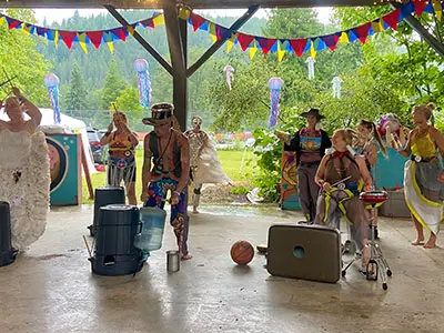 Trash Instrument and Orchestra Rhythm Workshop